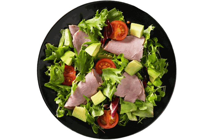 Salată cu șuncă